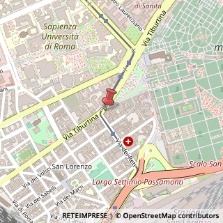 Mappa Piazzale del Verano, 89, 00185 Roma, Roma (Lazio)