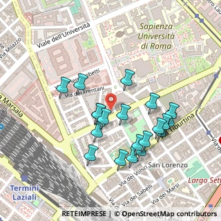 Mappa Via Dè Luceri, 00185 Roma RM, Italia (0.232)