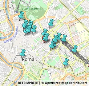 Mappa Via Nazionale, 00184 Roma RM, Italia (0.8075)