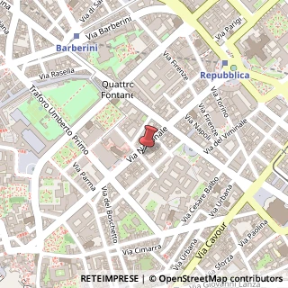Mappa Via Nazionale, 54, 00184 Roma, Roma (Lazio)