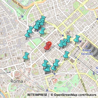 Mappa Via di S. Vitale, 00184 Roma RM, Italia (0.484)