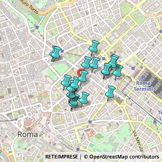 Mappa Via Nazionale, 00184 Roma RM, Italia (0.3455)