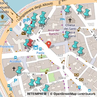 Mappa Via Paola, 00186 Roma RM, Italia (0.095)