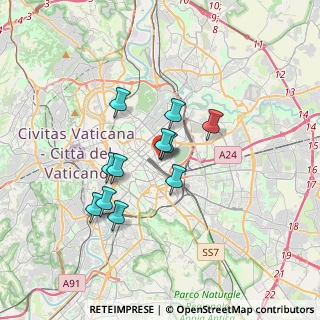 Mappa Via dei Dauni, 00185 Roma RM, Italia (2.90182)