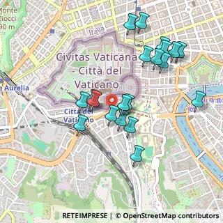 Mappa Via dei Cavalleggeri, 00165 Roma RM, Italia (0.502)