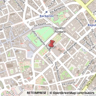 Mappa Via Piacenza,  3, 00184 Roma, Roma (Lazio)