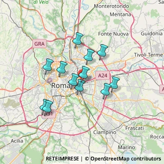 Mappa Via Torelli Alfonso, 00159 Roma RM, Italia (6.11083)