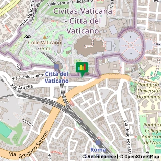 Mappa Via della Stazione Vaticana, 5, 00165 Roma, Roma (Lazio)