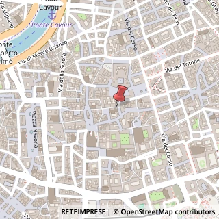 Mappa Via in Aquiro, 71, 00186 Roma, Roma (Lazio)