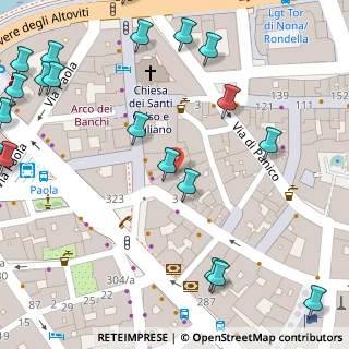 Mappa Via del Banco di Santo Spirito, 00186 Roma RM, Italia (0.105)