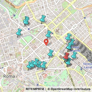 Mappa Viminale, 00184 Roma RM, Italia (0.6085)