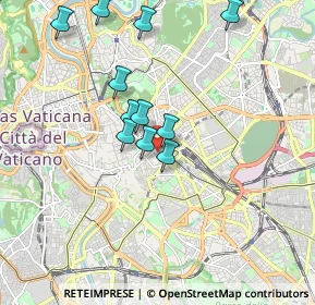 Mappa Piazza del Viminale, 00184 Roma RM, Italia (1.79545)