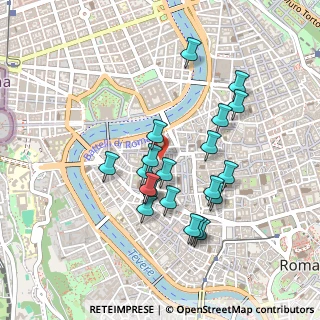 Mappa Via dei Coronari, 00186 Roma RM, Italia (0.4405)
