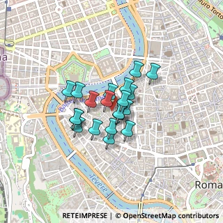 Mappa Vicolo di Montevecchio, 00186 Roma RM, Italia (0.2855)