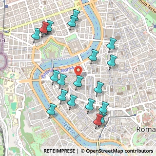 Mappa Vicolo di Montevecchio, 00186 Roma RM, Italia (0.5845)
