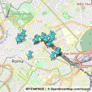 Mappa Via Giovanni Amendola, 00185 Roma RM, Italia (0.6615)