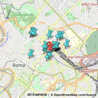 Mappa Via Giovanni Amendola, 00185 Roma RM, Italia (0.541)