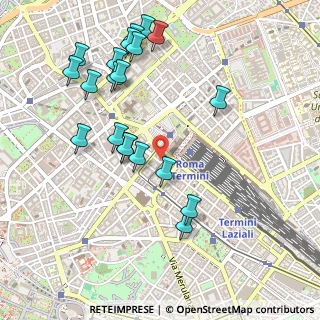 Mappa Via Giovanni Amendola, 00185 Roma RM, Italia (0.577)