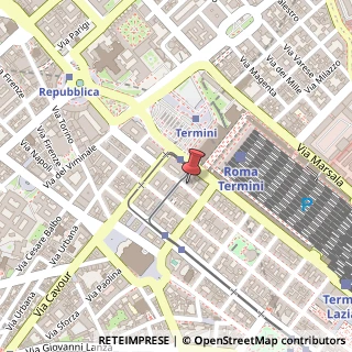 Mappa Via Giovanni Amendola, 46, 00185 Roma, Roma (Lazio)