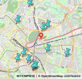 Mappa Via Giovanni Pittaluga, 00100 Roma RM, Italia (2.59917)