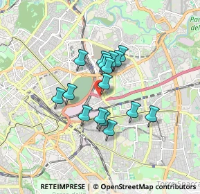 Mappa Via Giovanni Pittaluga, 00100 Roma RM, Italia (1.32125)