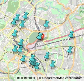 Mappa Via Giovanni Pittaluga, 00100 Roma RM, Italia (2.4525)