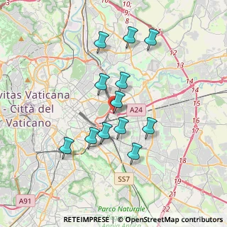 Mappa Via Giovanni Pittaluga, 00100 Roma RM, Italia (3.4175)