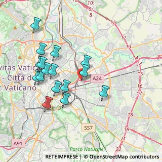 Mappa Via Giovanni Pittaluga, 00100 Roma RM, Italia (3.99875)