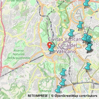 Mappa Via Baldo degli Ubaldi, 00167 Roma RM, Italia (3.27857)