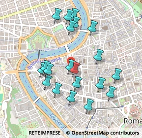 Mappa Via di Tor Sanguigna, 00186 Roma RM, Italia (0.4925)