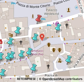 Mappa Piazza di Pietra, 00186 Roma RM, Italia (0.118)