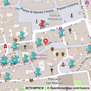 Mappa P.za di Pietra, 00186 Roma RM, Italia (0.118)