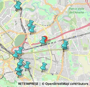 Mappa Via dello Scalo Prenestino, 00177 Roma RM, Italia (2.73071)