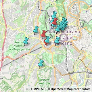 Mappa Via di San Pio V, 00165 Roma RM, Italia (1.934)