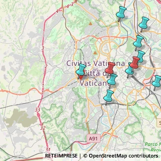 Mappa Via di San Pio V, 00165 Roma RM, Italia (5.50182)