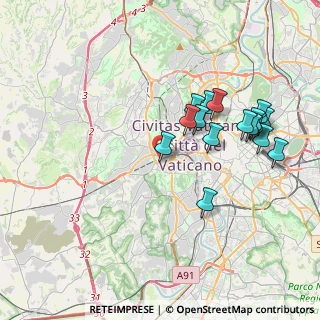 Mappa Via di San Pio V, 00165 Roma RM, Italia (4.01938)