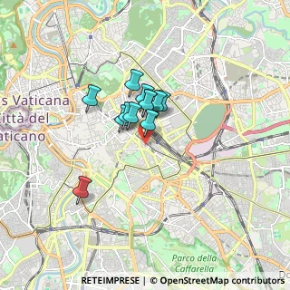 Mappa Piazza Vittorio Emanuele, 00185 Roma RM, Italia (1.12583)