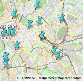 Mappa Piazza Vittorio Emanuele, 00185 Roma RM, Italia (2.74429)