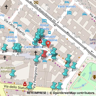 Mappa Piazza Vittorio Emanuele, 00185 Roma RM, Italia (0.052)