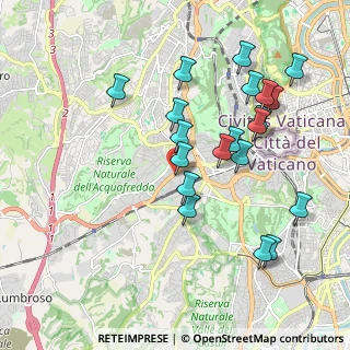 Mappa Casa di Cura Pio XI, 00165 Roma RM, Italia (2.0965)