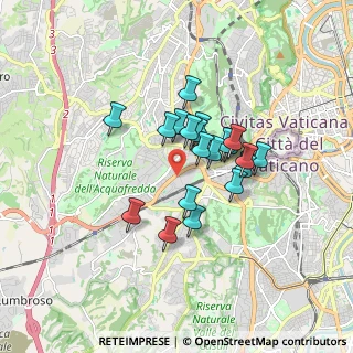 Mappa Casa di Cura Pio XI, 00165 Roma RM, Italia (1.328)
