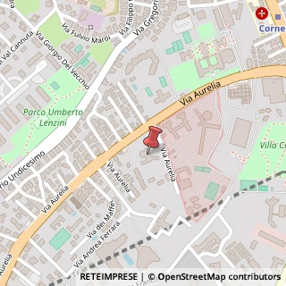 Mappa Via Aurelia, 559, 00165 Roma, Roma (Lazio)