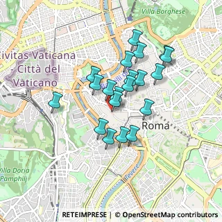Mappa Piazza Campo Dè Fiori, 00186 Roma RM, Italia (0.7475)