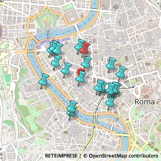 Mappa Piazza Campo de' Fiori, 00186 Roma RM, Italia (0.424)