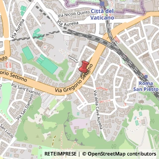 Mappa Via Gregorio VII, 120, 00165 Roma, Roma (Lazio)