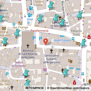 Mappa Piazza Vidoni, 00186 Roma RM, Italia (0.1375)