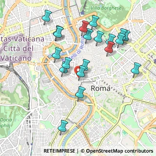 Mappa Piazza Vidoni, 00186 Roma RM, Italia (1.0985)
