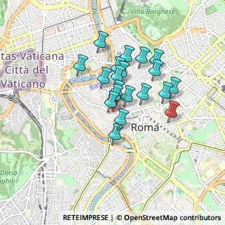 Mappa Corso Vittorio Emanuele, 00186 Roma RM, Italia (0.7175)