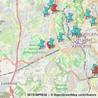 Mappa Via Lanfranco, 00165 Roma RM, Italia (2.96923)