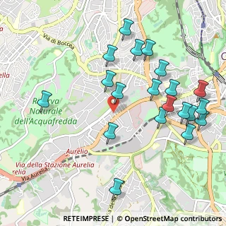 Mappa Via Lanfranco, 00165 Roma RM, Italia (1.195)